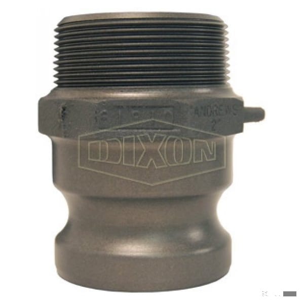 Boss-Lock Type F Cam and Groove Adapter, 1-1/2 in, Male Adapter x MNPT, Aluminum